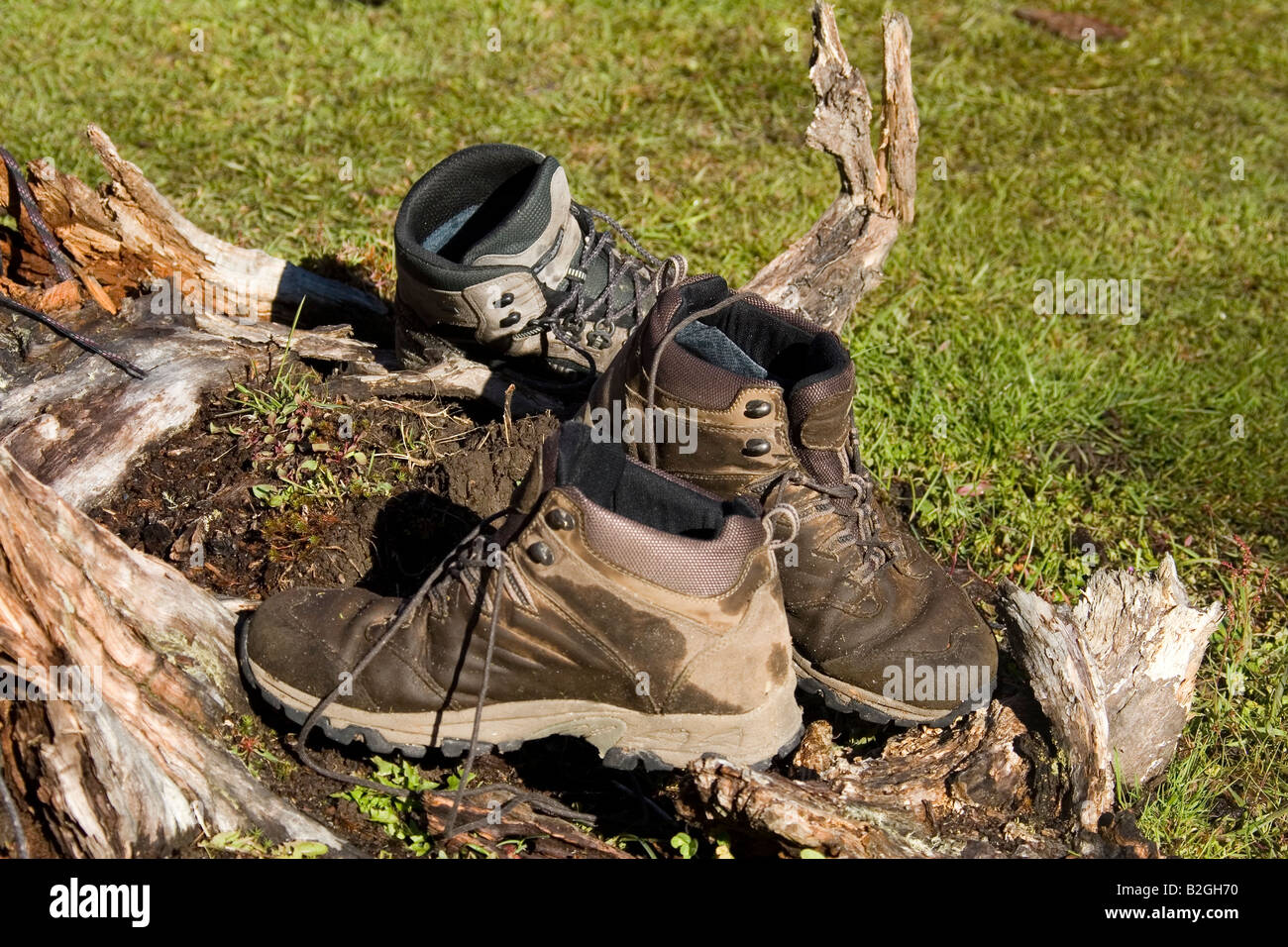 tramping boots