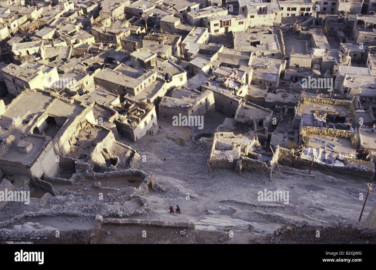Leh old town. Ladakh, Jammu & Kashmir state, India Stock Photo Alamy