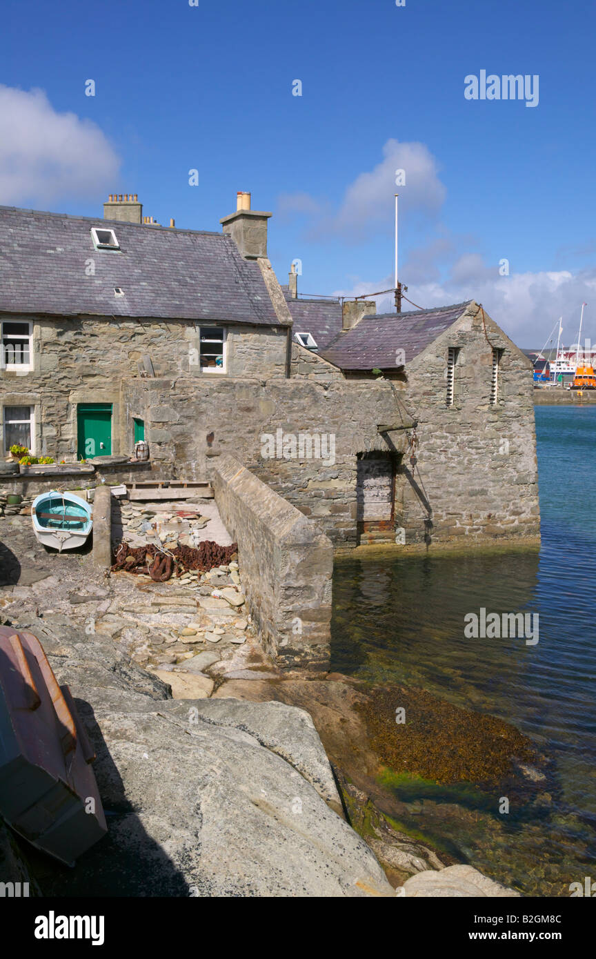 The Lodberries, Lerwick, Shetland Isles, Scotland, UK Stock Photo Alamy