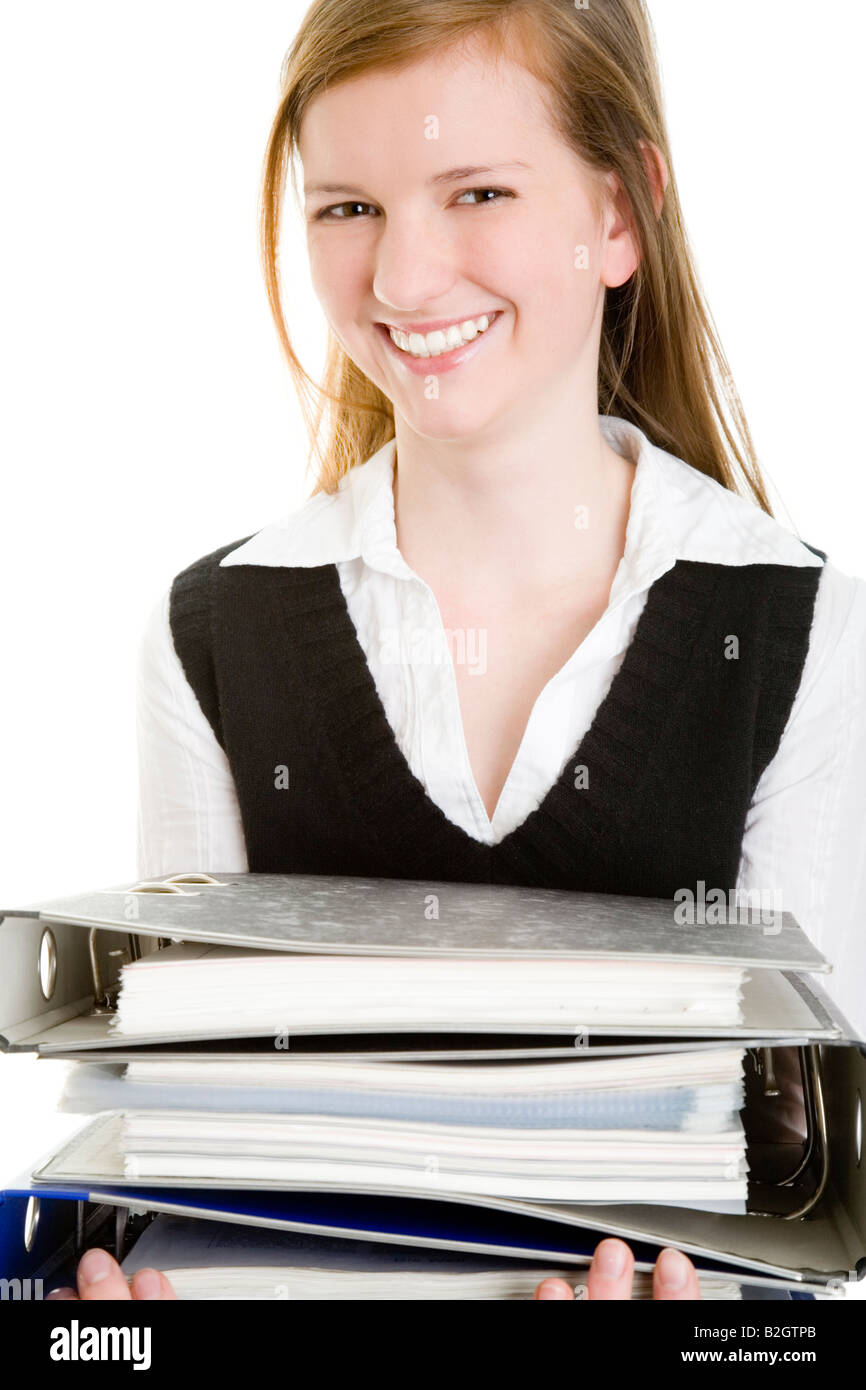 office assistant office business woman manager young businesswoman