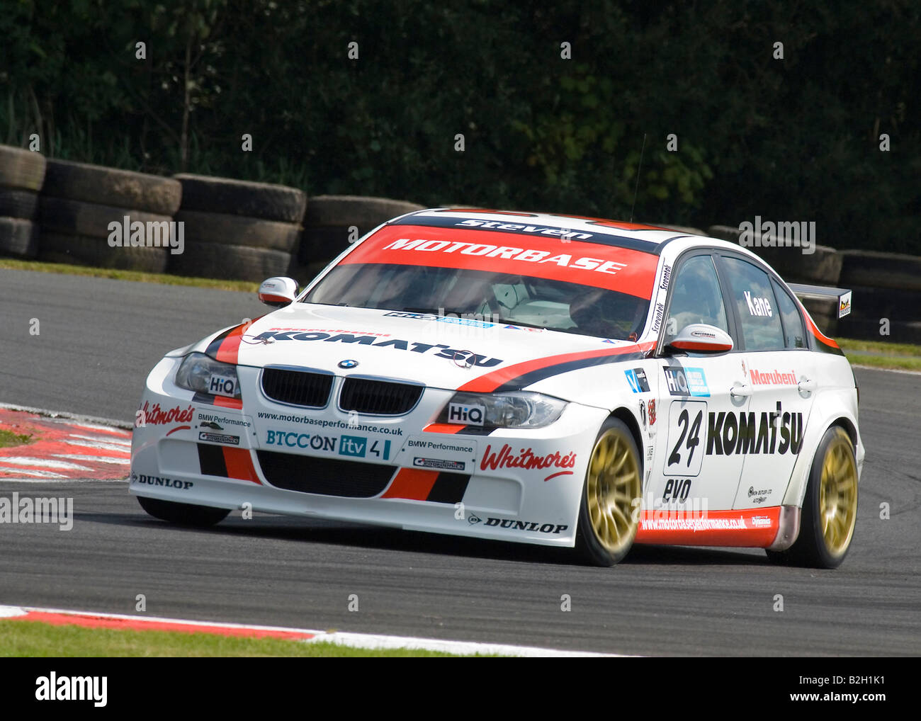 British Touring Car Championships at Oulton Park Stock Photo Alamy