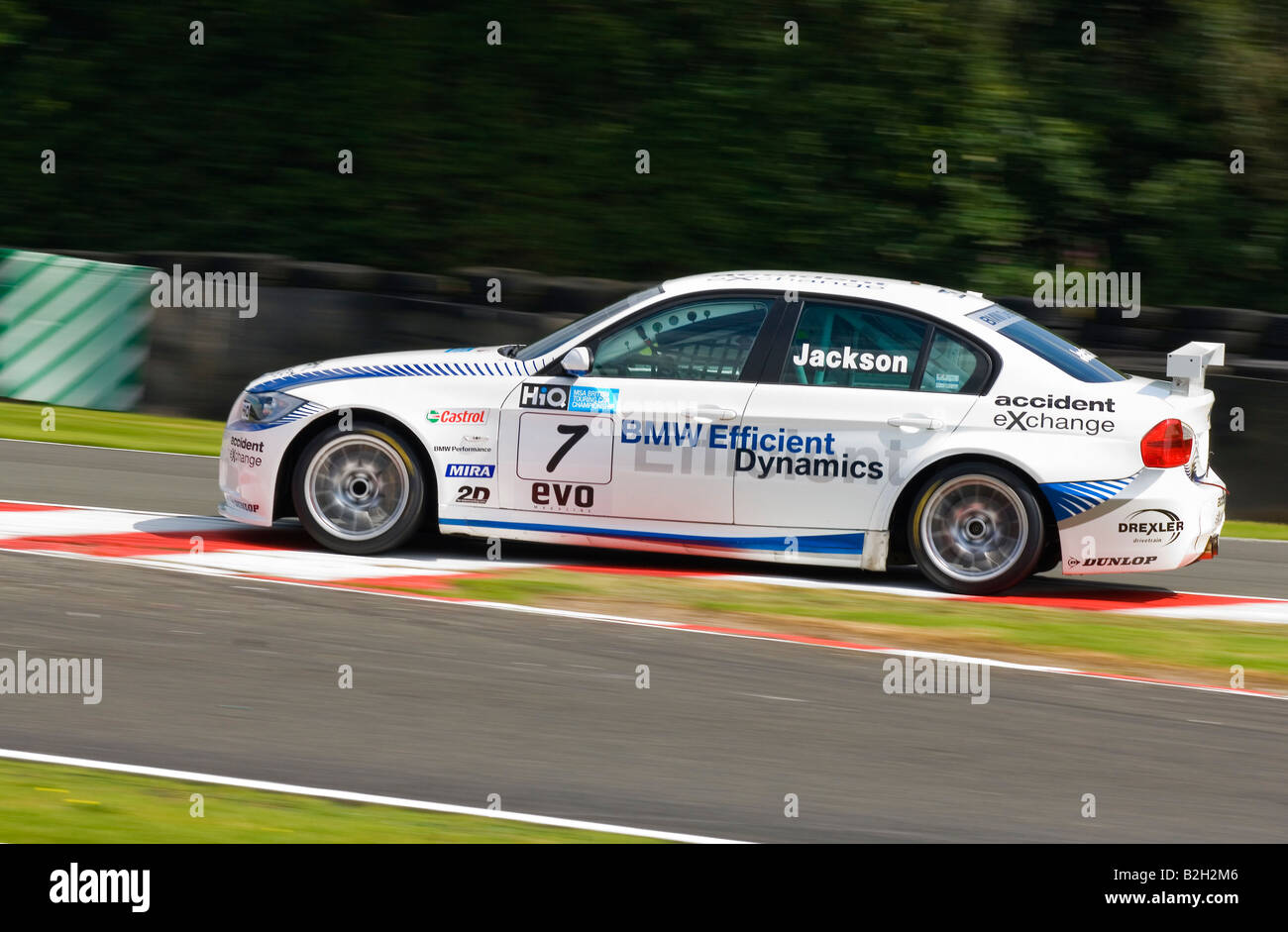 British Touring Car Championships at Oulton Park Cheshire Stock Photo
