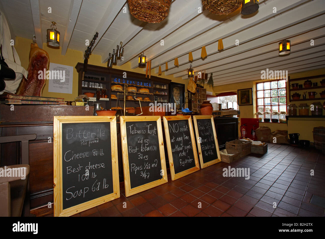 Company shop blaenavon ironworks museum hires stock photography and