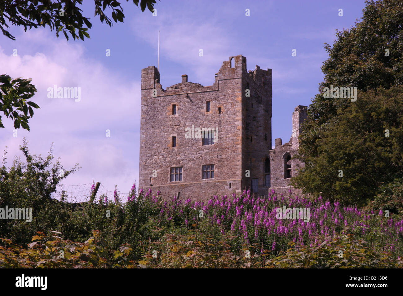 Bolton Castle, Wensleydale, North Yorkshire Stock Photo