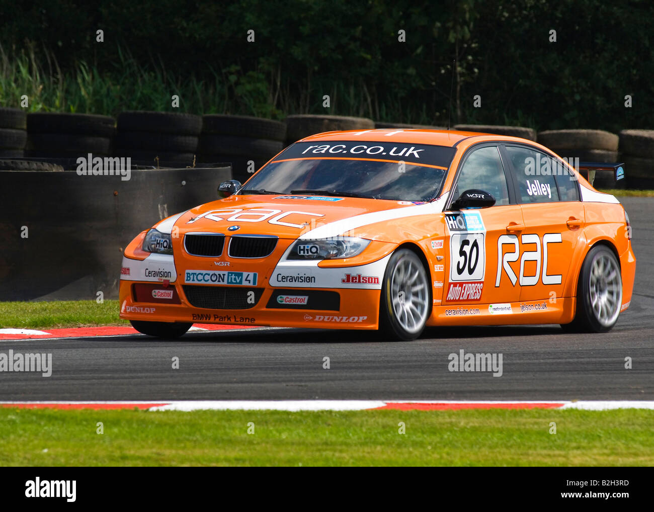 British Touring Car Championships at Oulton Park Stock Photo Alamy