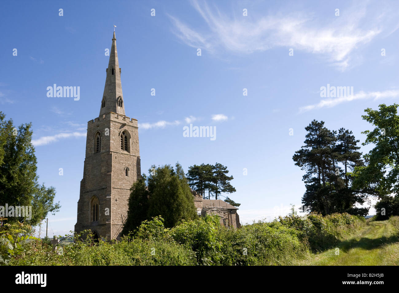 All Saints Church, Little Staughton, Bedfordshire Stock Photo