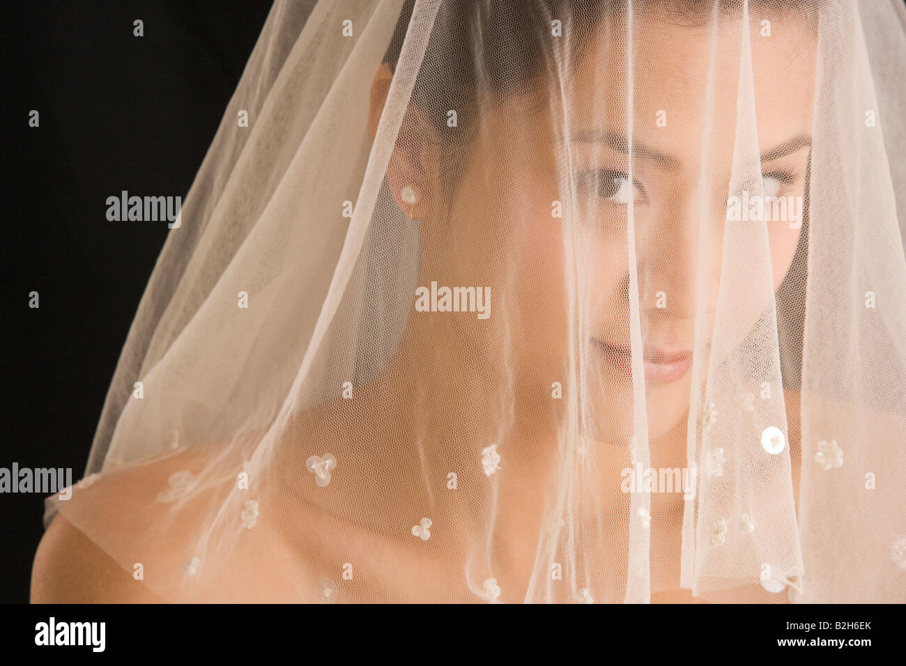 Face portrait chinese bride looking hi-res stock photography and images ...