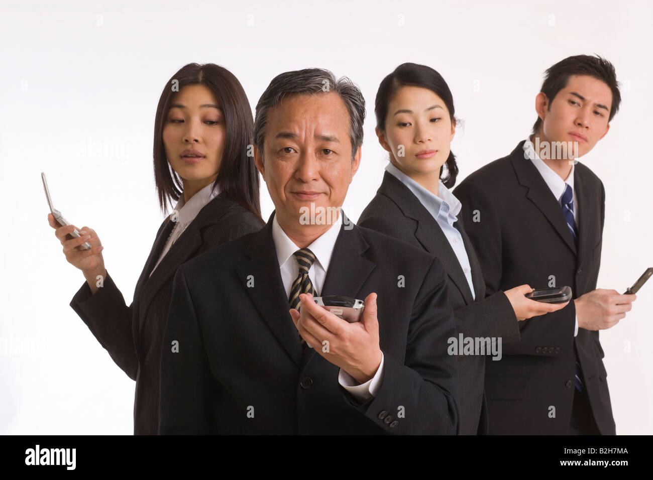 Portrait businessman operating personal hi-res stock photography and ...