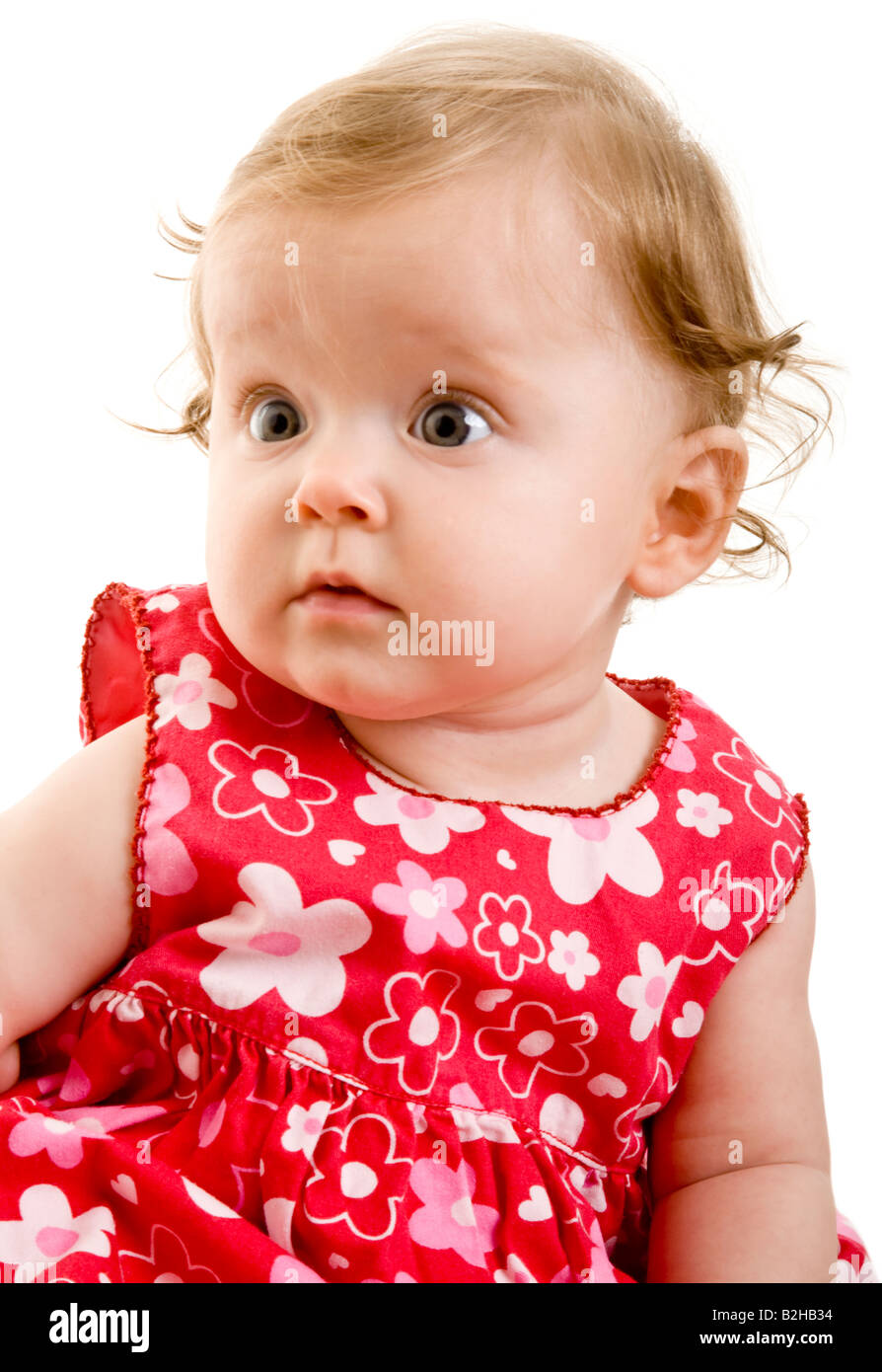 saucer eyes baby portrait babe infant babyish childish child like child