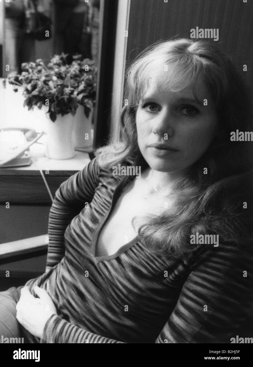 Ullmann, Liv Johanne, * 16.12.1938, Norwegian actress, half length, 1970s, Stock Photo
