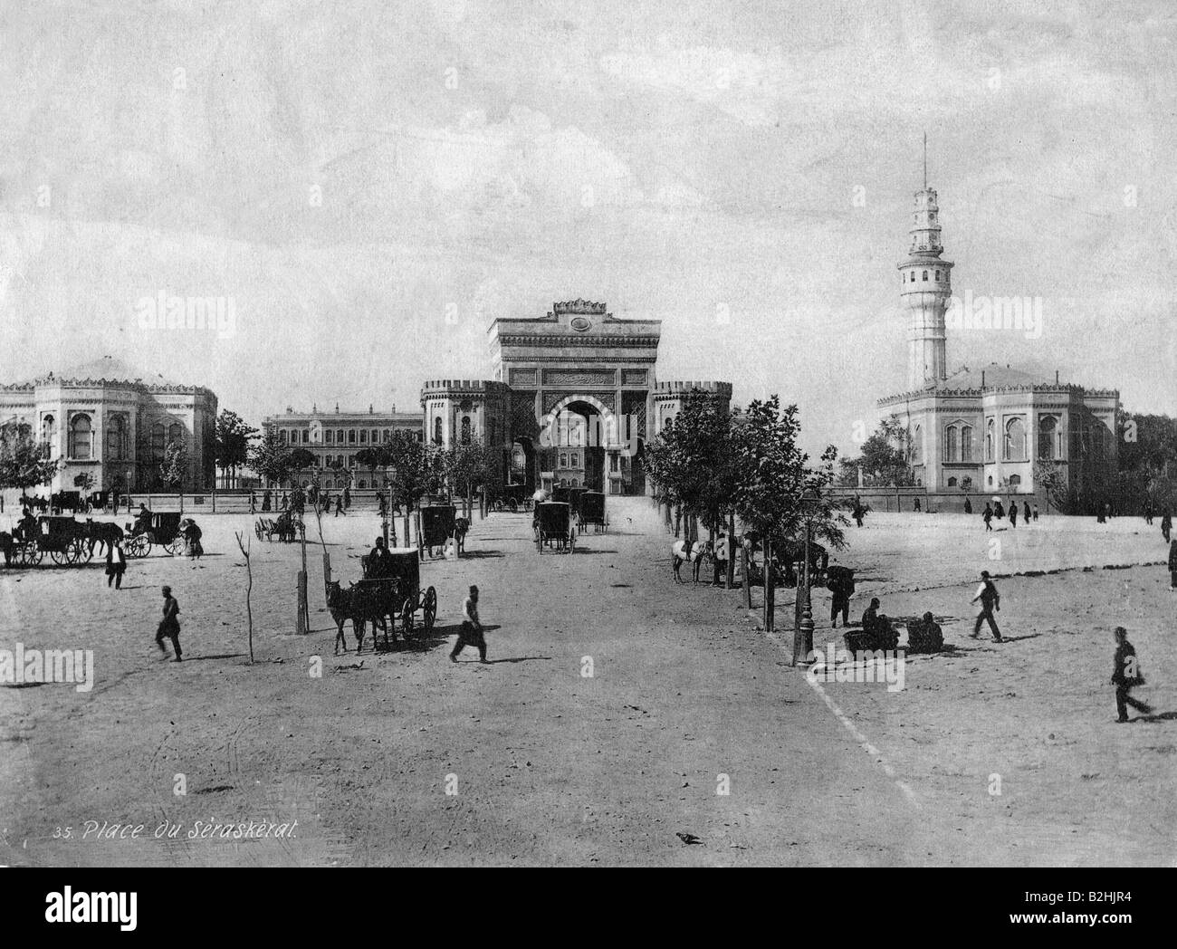 Istanbul 1900 Black and White Stock Photos & Images - Alamy