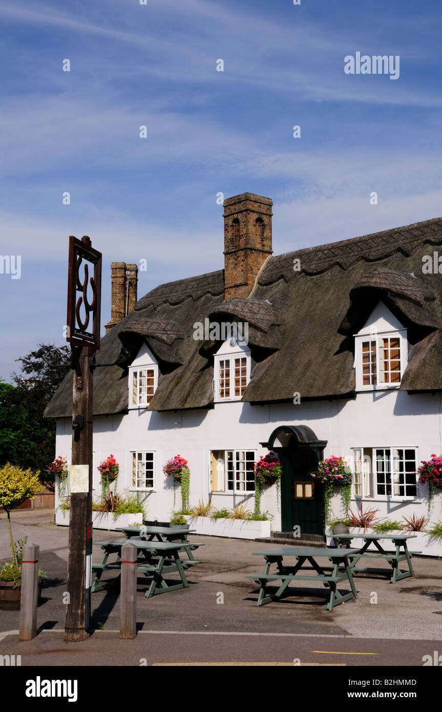 Three Horseshoes pub, Madingley, Cambridge England UK Stock Photo Alamy