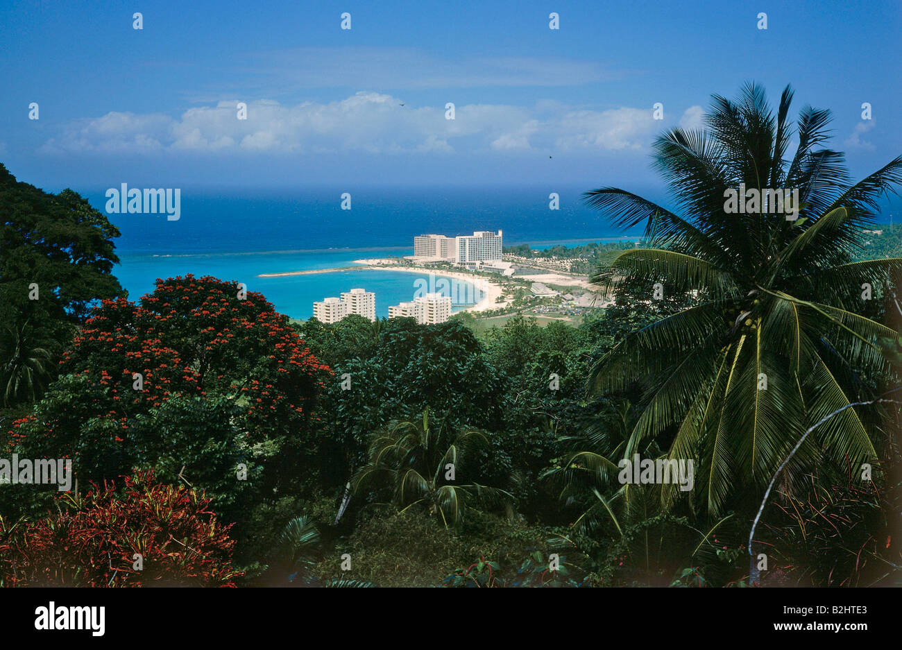 geography / travel, Jamaica, Ochos Rios, city views / cityscapes, beach of Ochos Rios, Stock Photo