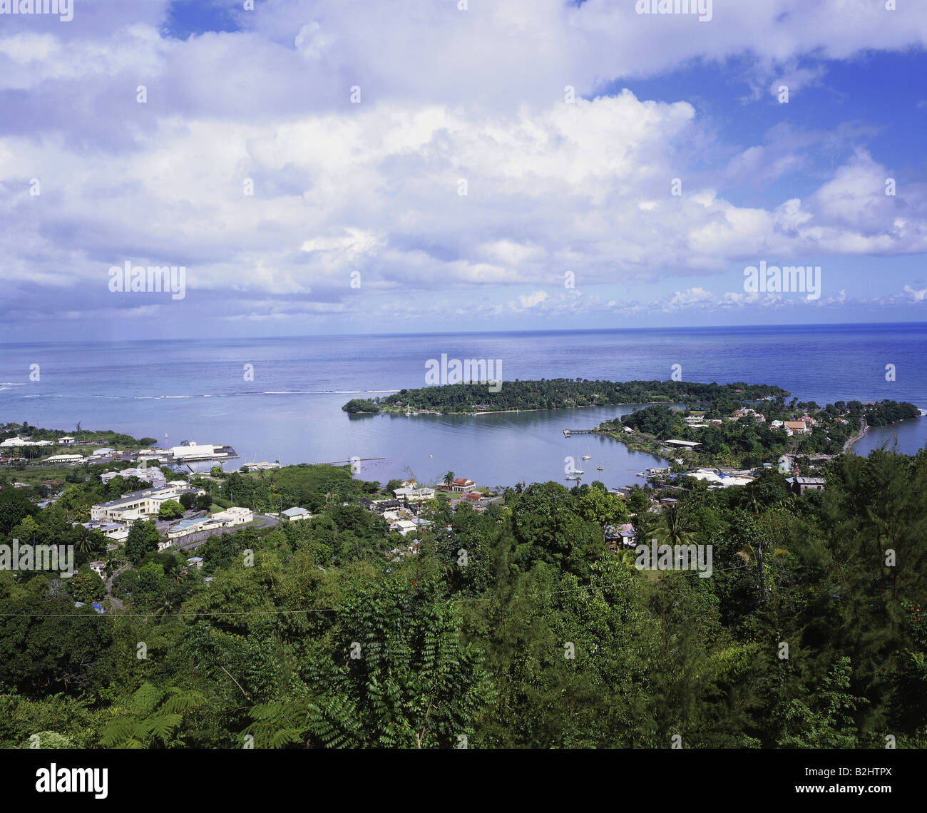 geography / travel, Jamaica, Port Antonio, city views / cityscapes