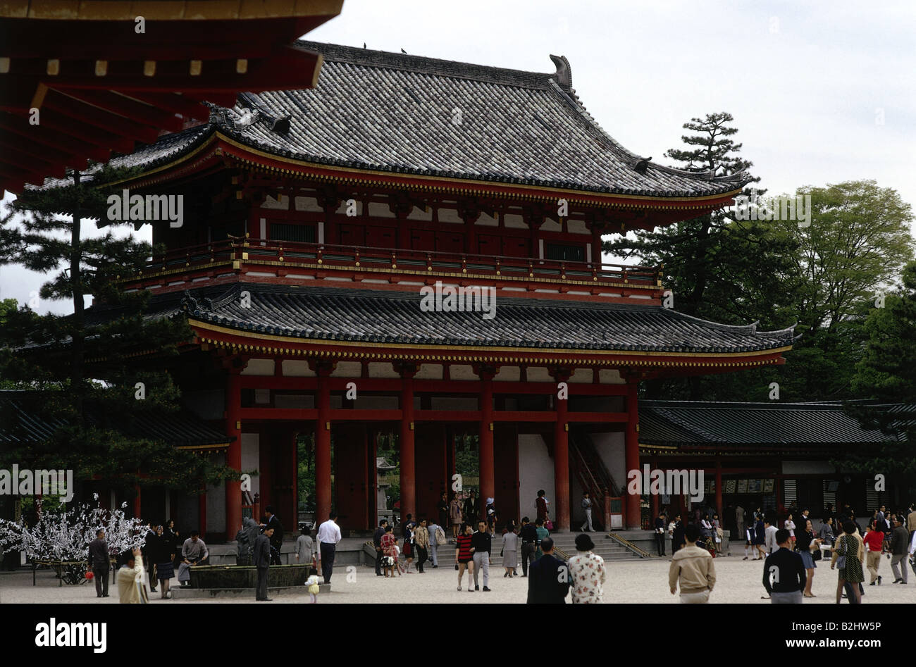 geography / travel, Japan, cities, Kyoto, Heian Jingu, exterior view Stock Photo Alamy