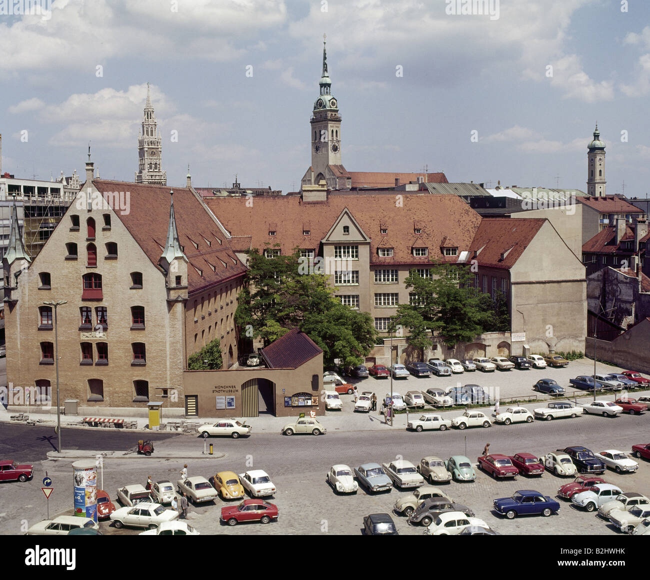 geography/travel, Germany, Munich, City Museum, founded 1888, exterior ...