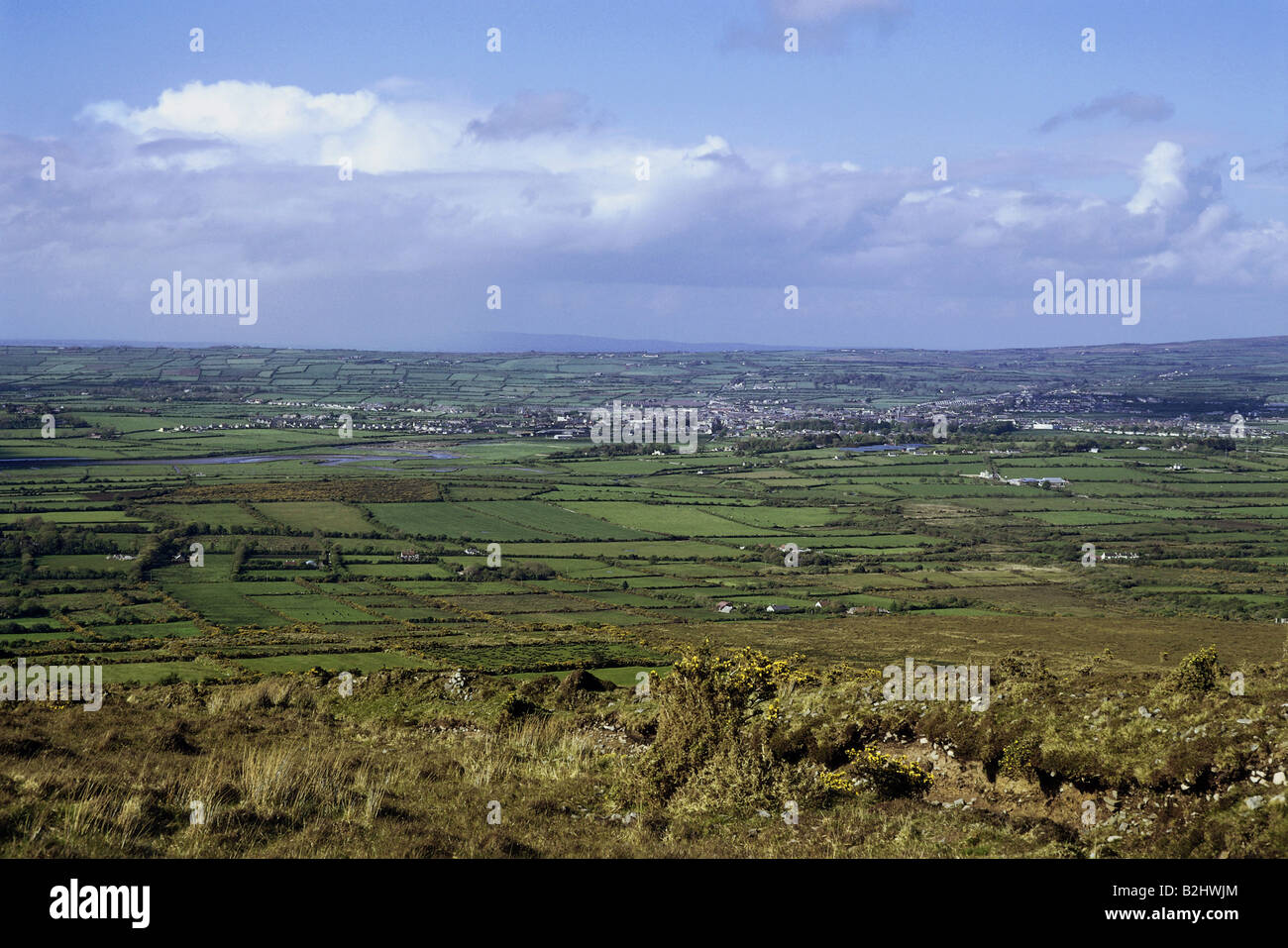 geography / travel, Ireland, County Kerry, Tralee Bay, overview