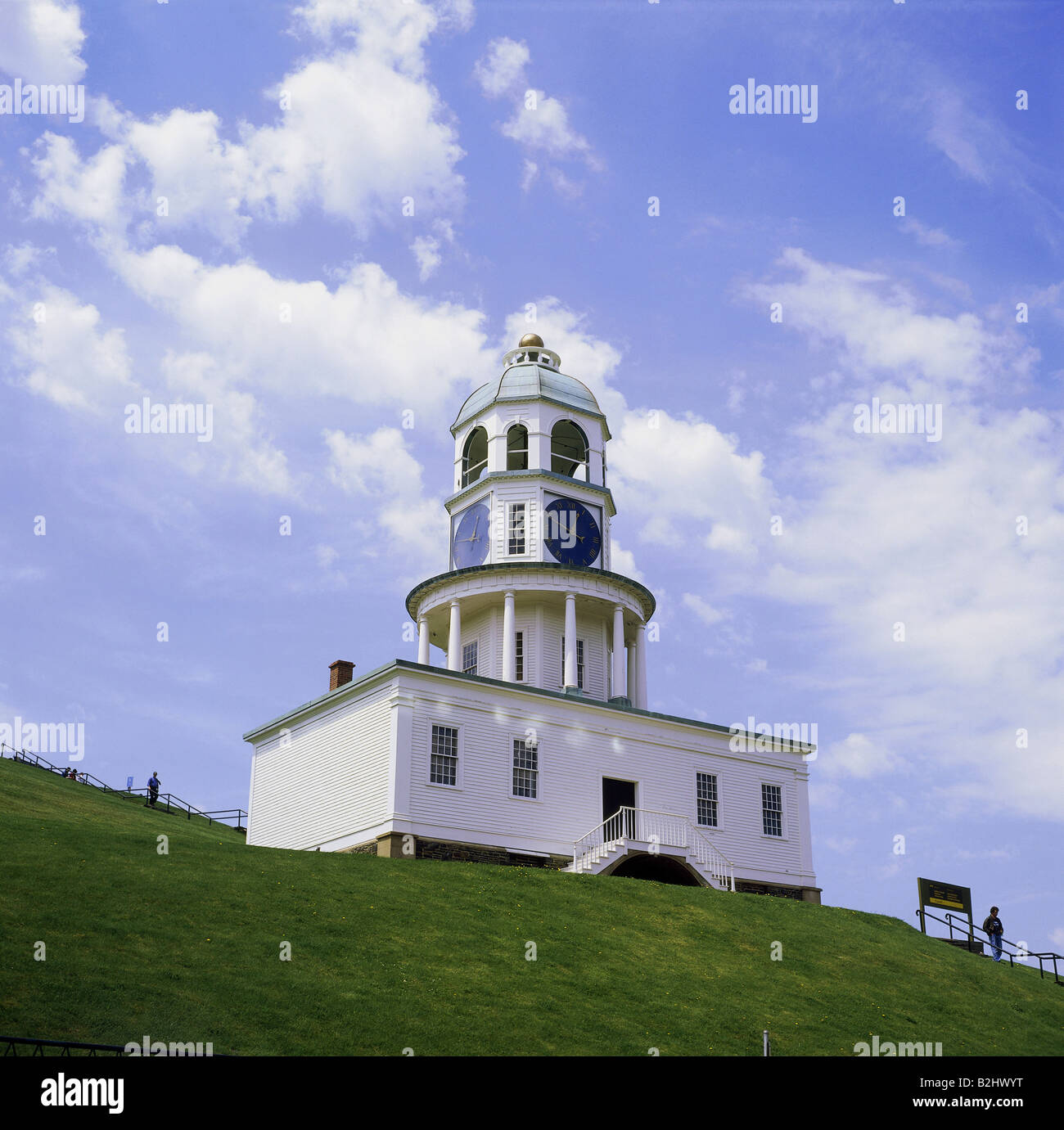 geography / travel, Canada, Nova Scotia, Halifax, The Clock Tower Stock