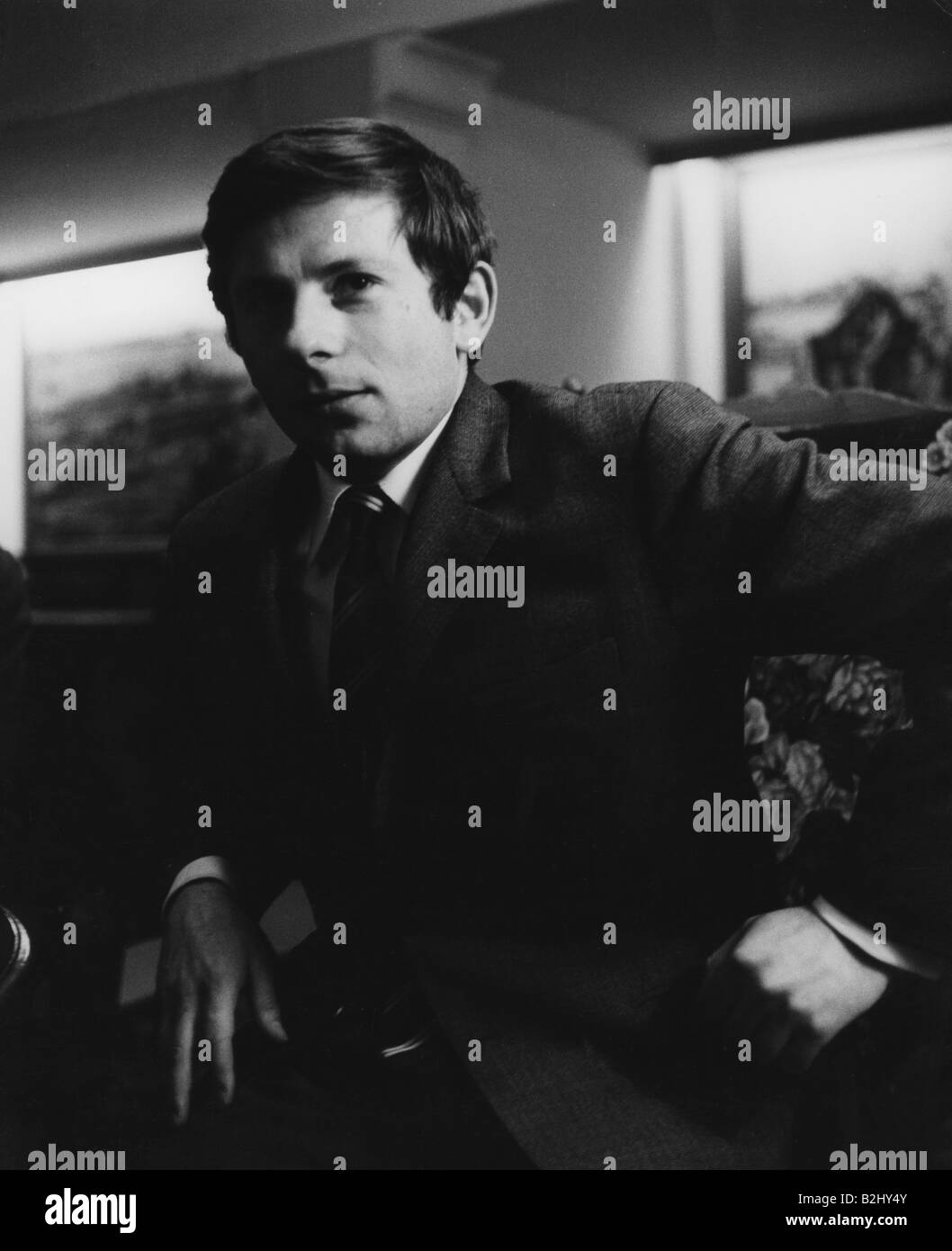 Polanski, Roman, * 13.8.1933, Polish director, half length, early 1960s, , Stock Photo