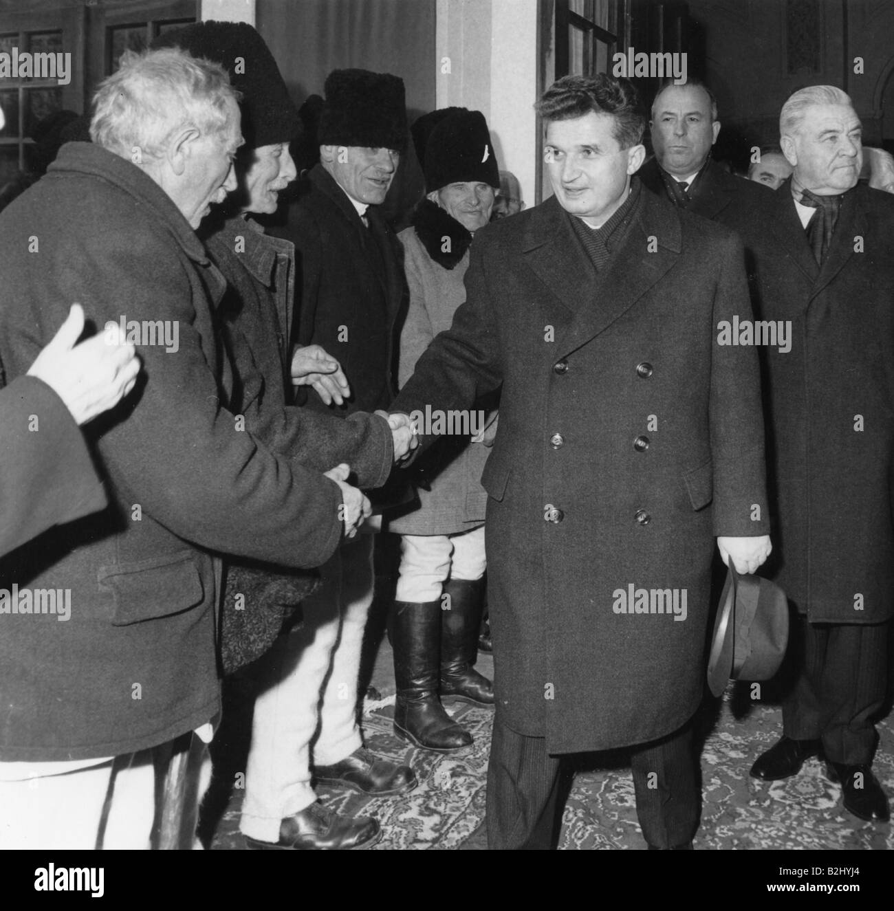 1968 nicolae ceausescu hi-res stock photography and images - Alamy