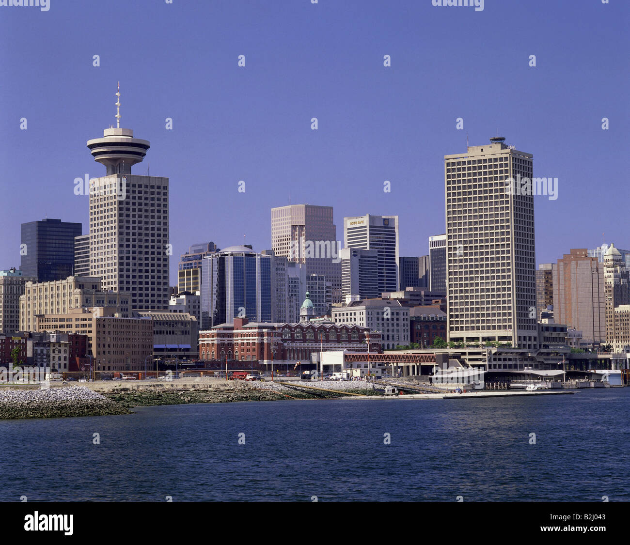 geography / travel, Canada, Vancouver, overviews, Harbour centre / center Complex, , Stock Photo
