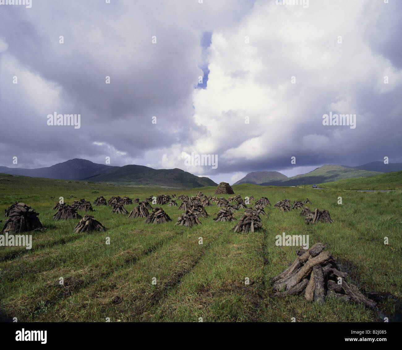 geography / travel, Ireland, Connemara, farming / agriculture, Peat