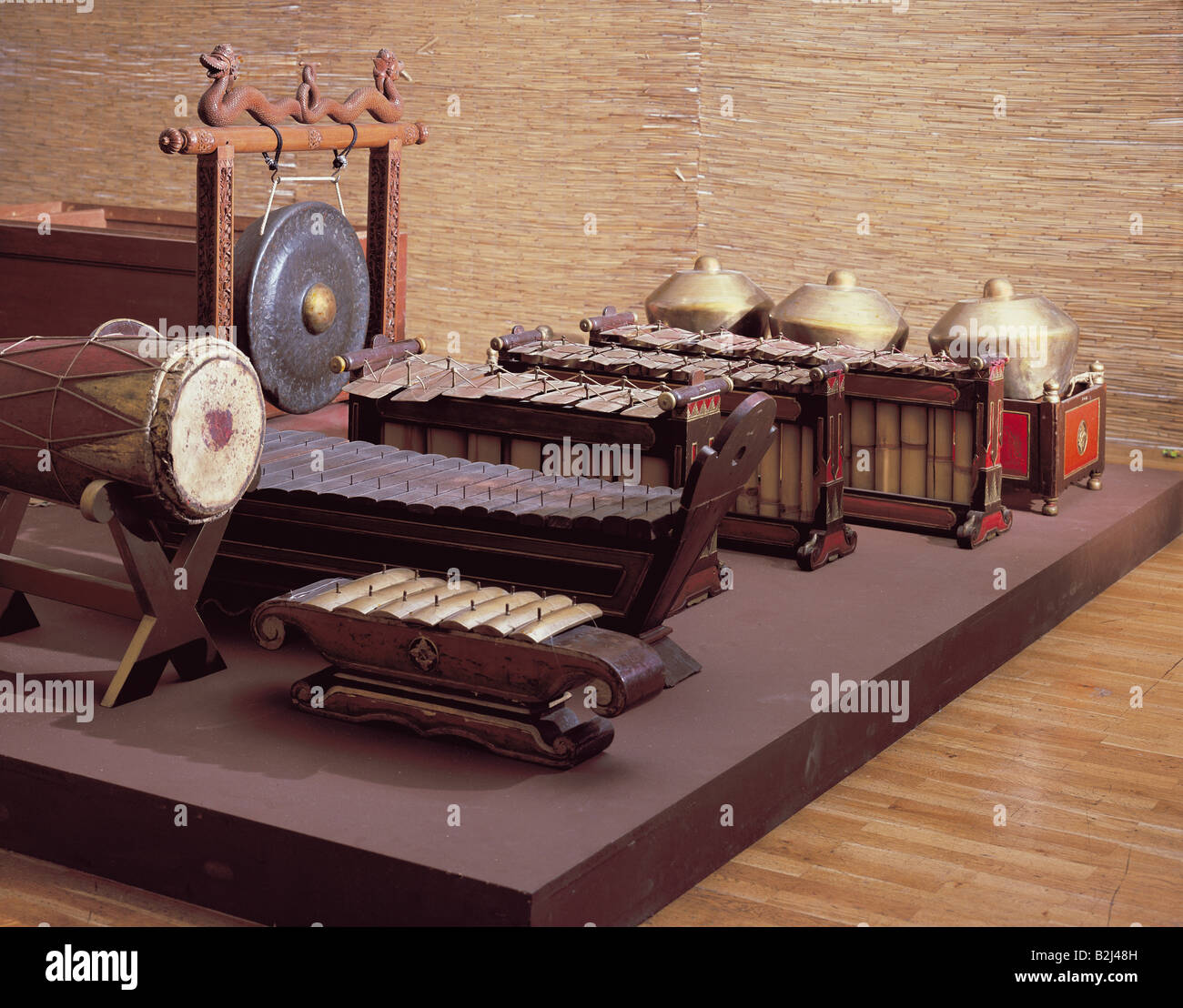 music instruments gamelan instruments for wayang theatre Java
