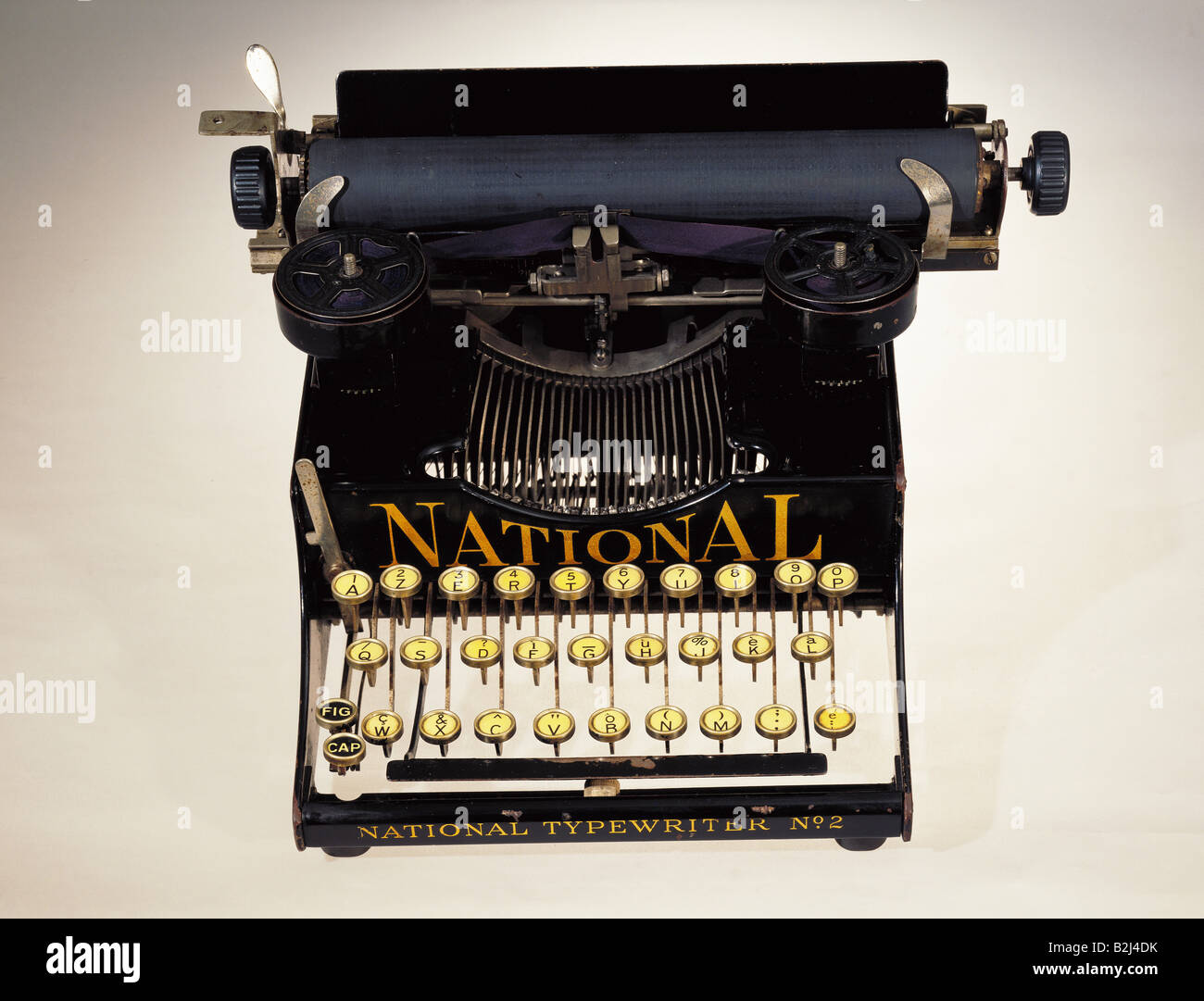 office, office equipment, typewriter, mechanical typewriter "National