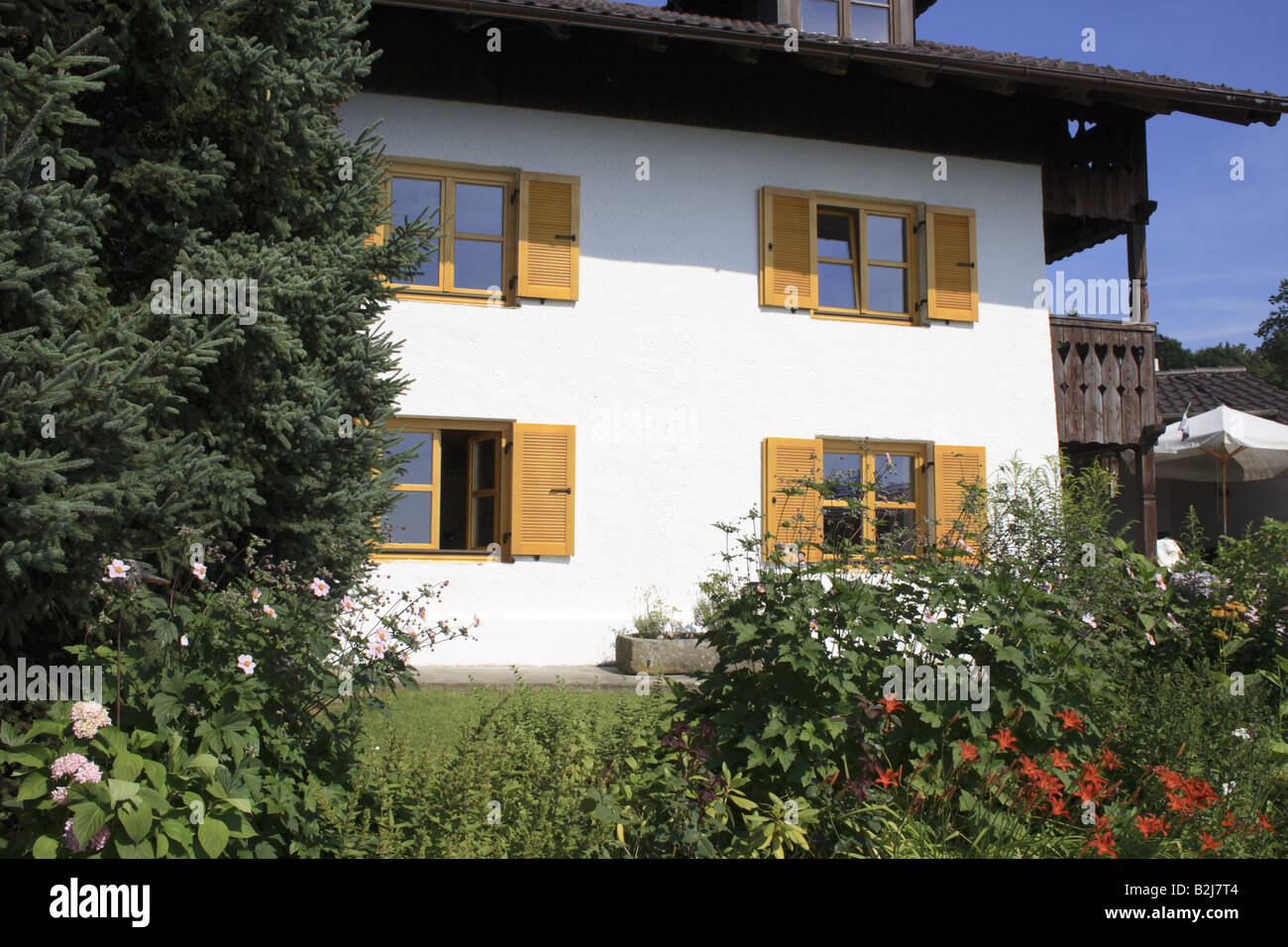 Traditional bavarian style window hi-res stock photography and images ...