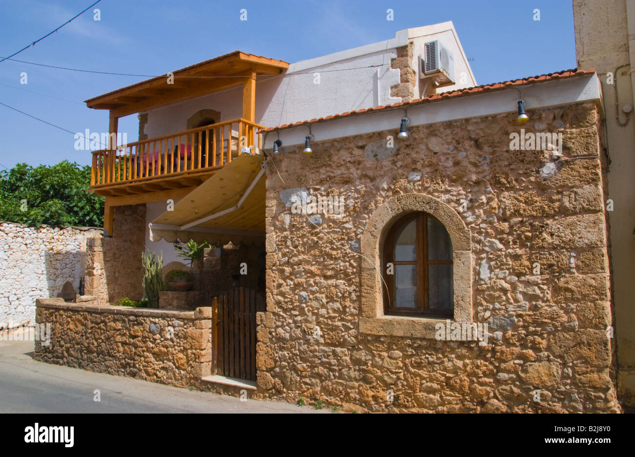 Refurbished traditional village house in Malia Old Town on the Greek