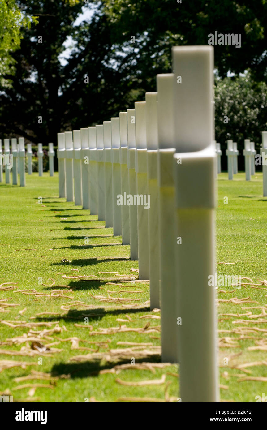 american cemetery, st james, normandy, france Stock Photo Alamy