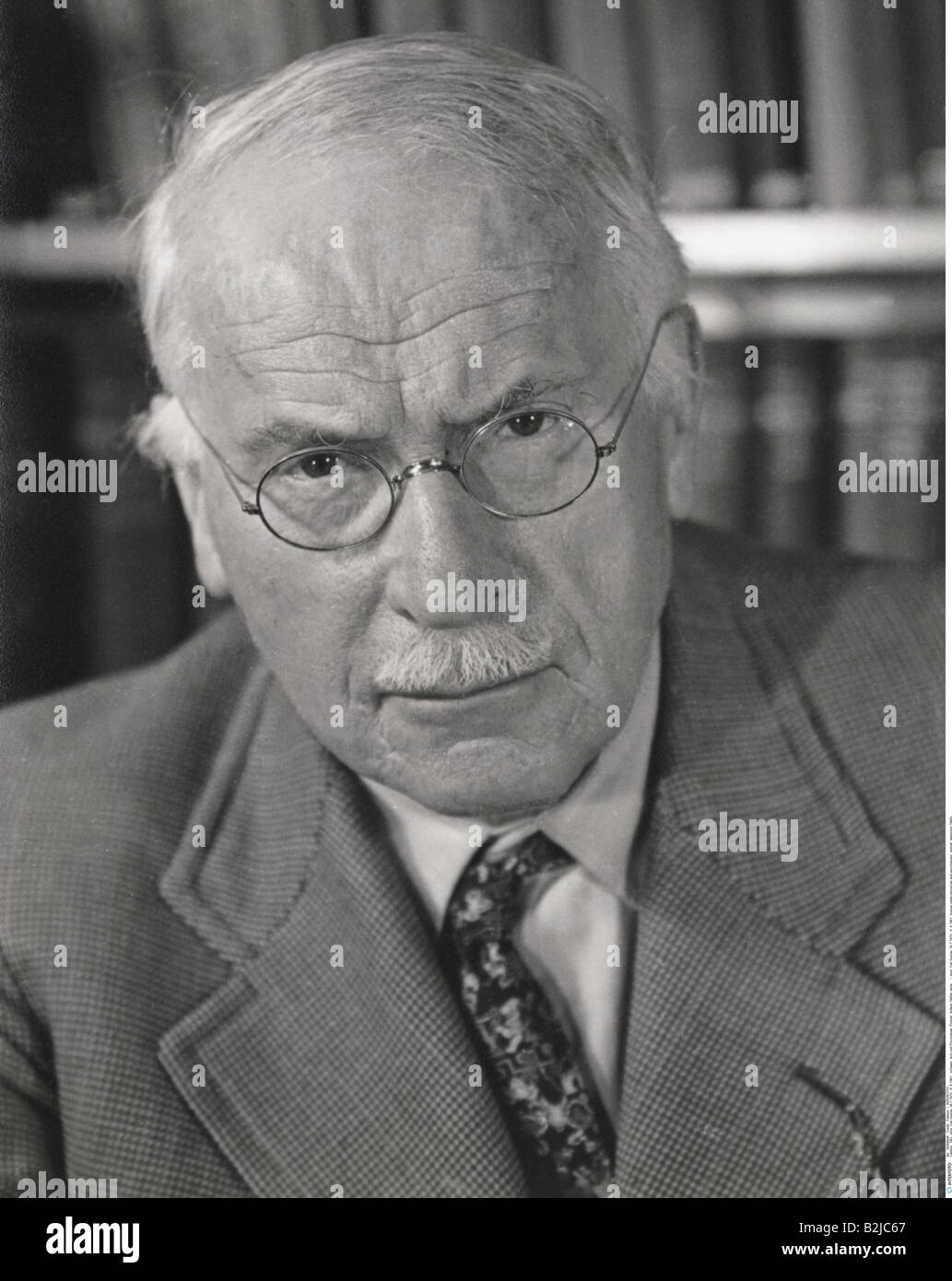 Jung, Carl Gustav, 26.7.1875 6. 6.1961, Suisse medic/physician and psychologist, portrait