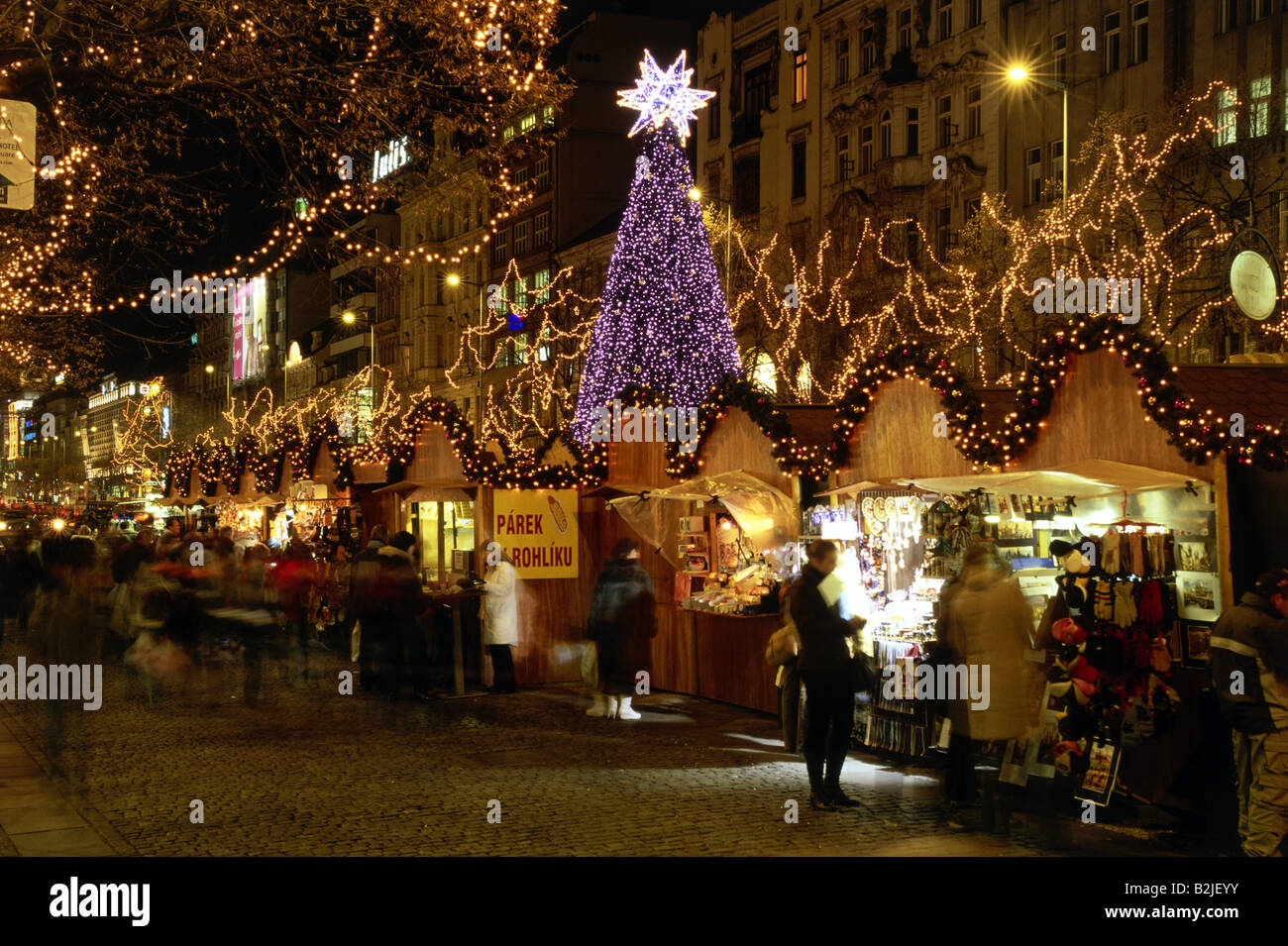 Wenceslas Square Christmas Market Hi res Stock Photography And Images wenceslas-square-christmas-market-hi-res-stock-photography-and-images