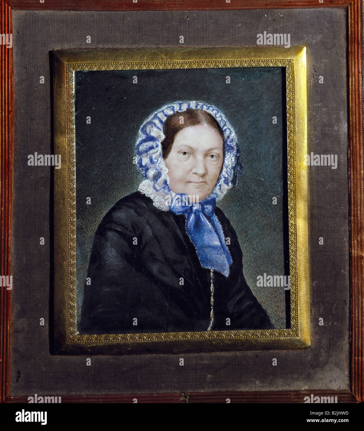people, women, 19th century, "Damenportrait" (Portrait of a Lady