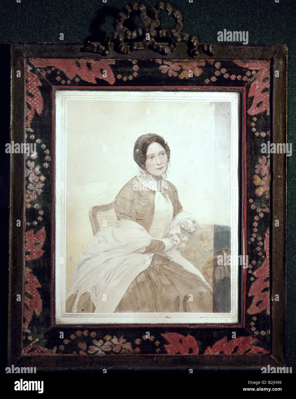 people, women, 19th century, "Damenpicture" (Bildnis of a Lady), first