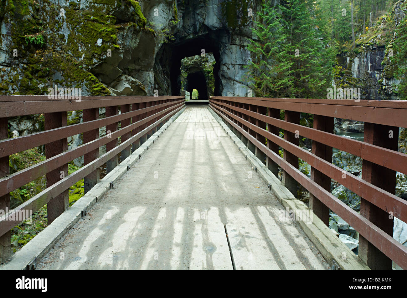 Othello Quintette Tunnels, Coquihalla River British Columbia