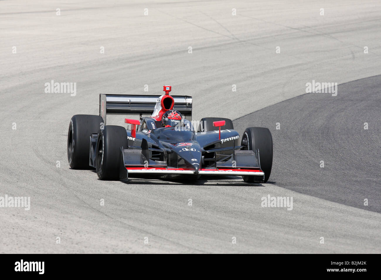 Indy Racing League Milwaukee Mile 2008 AJ Foyt IV Stock Photo