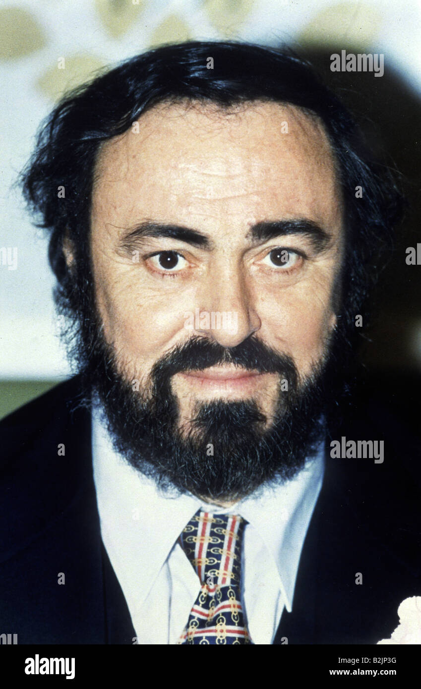 Pavarotti, Luciano, 12.10.1935 - 6.9.2007, Italian musician / artist, singer, (tenor), portrait, 1990s, Stock Photo