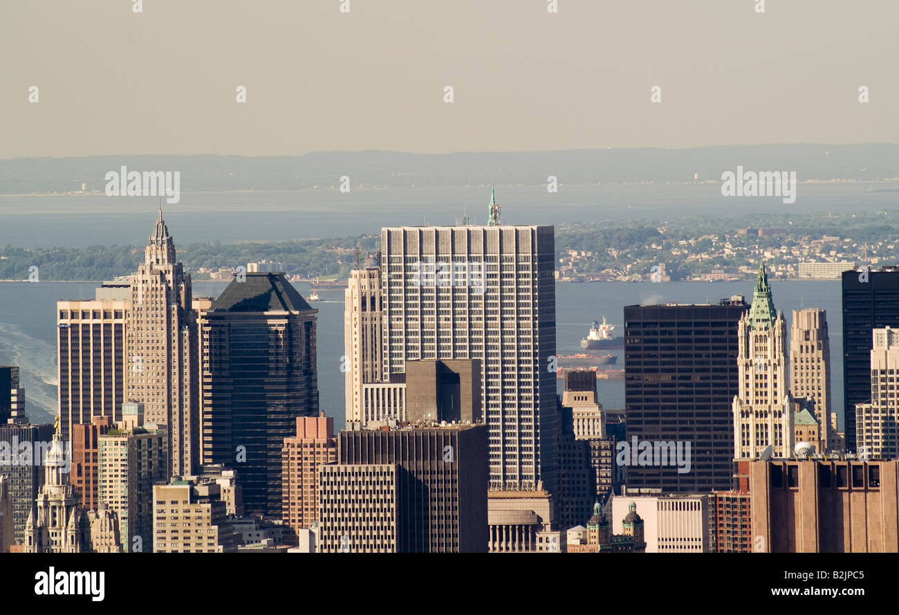 financial district New York Stock Photo - Alamy