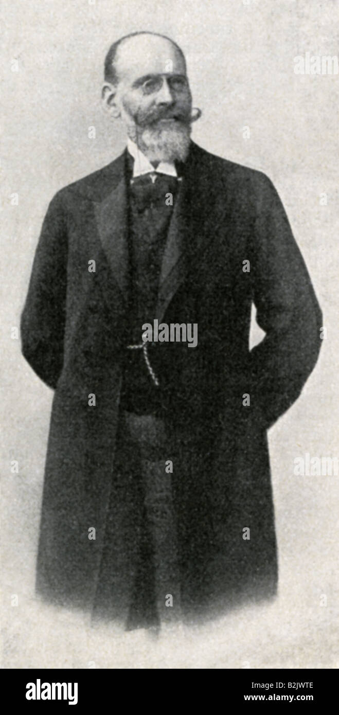 Hochberg, Bolko von, 23.1.1843 - 1.12.1926, German diplomat, composer, half length, Germany, 1903, Stock Photo