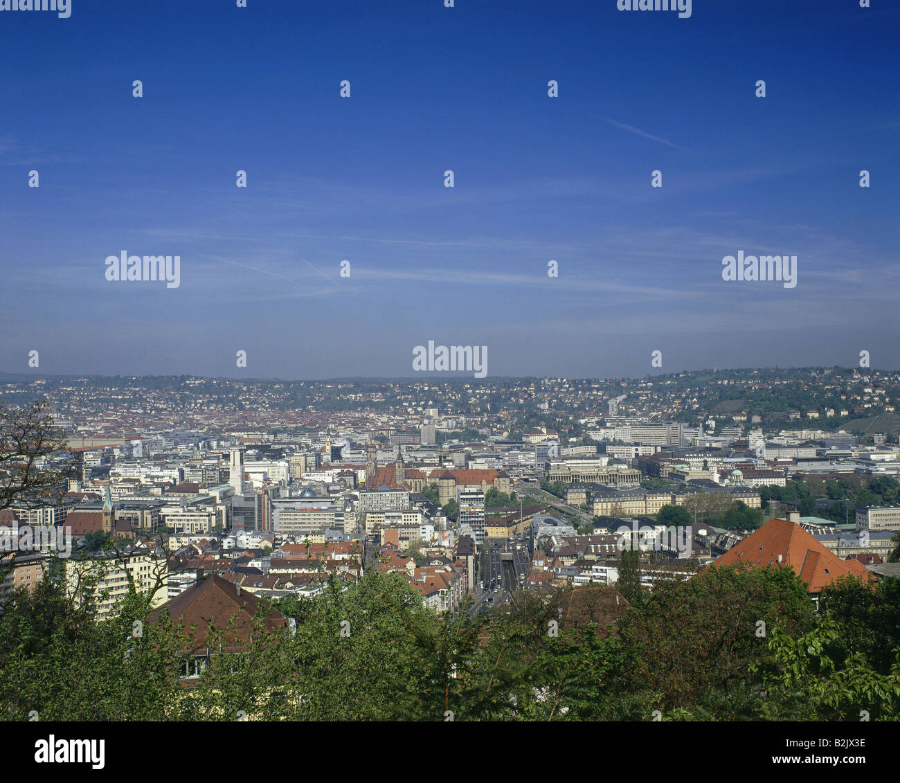 geography / travel, Germany, Baden-Wuerttemberg, Stuttgart, city views ...
