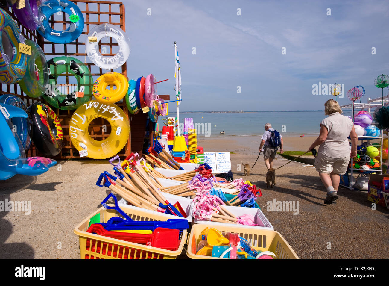 Beach shop in Colwell Isle of Wight United Kingdom Stock Photo Alamy