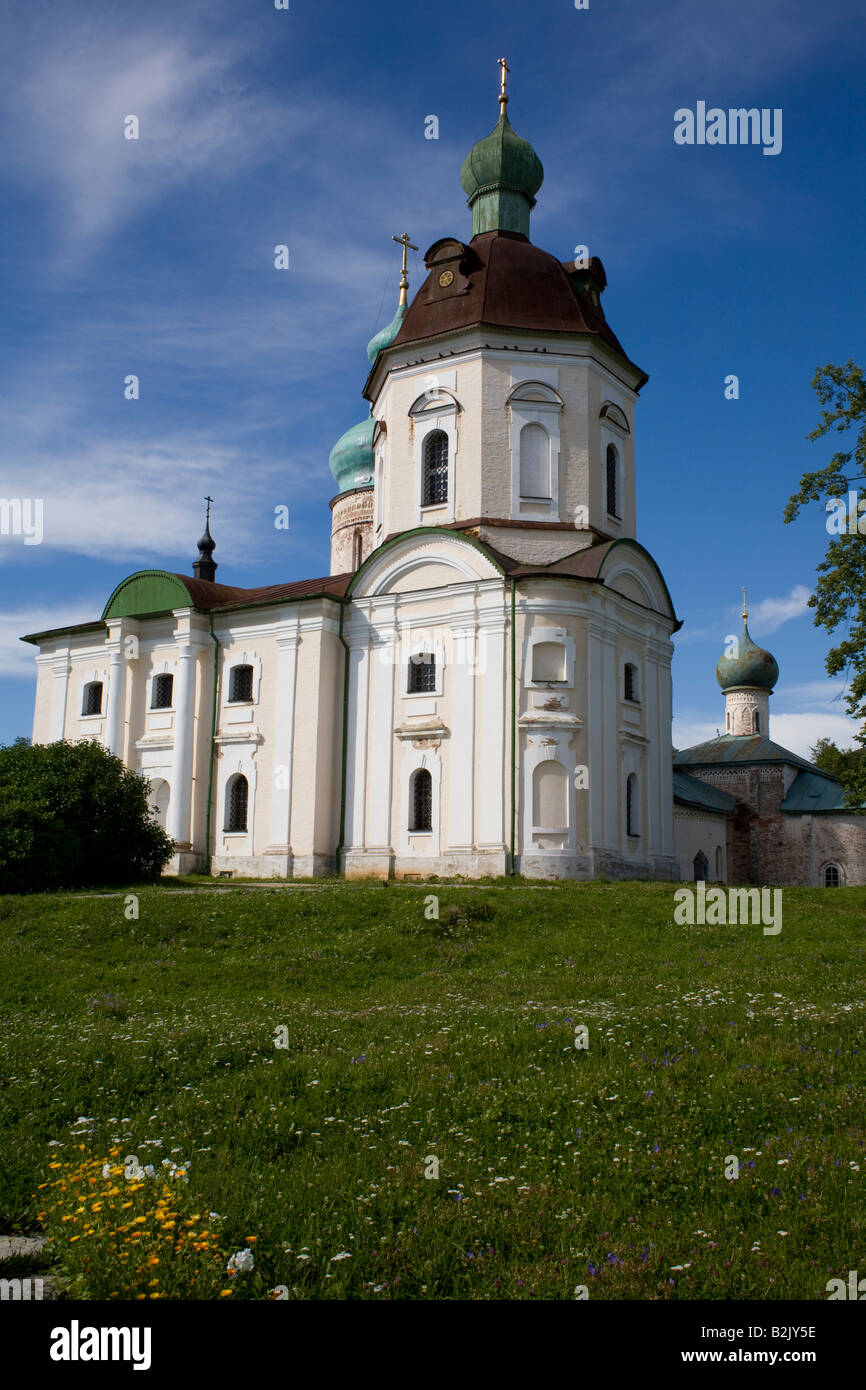 The Church of St. Kirill. Kirillo-Belozersky Monastery, town of Kirillov, Vologda region, Russia. Stock Photo