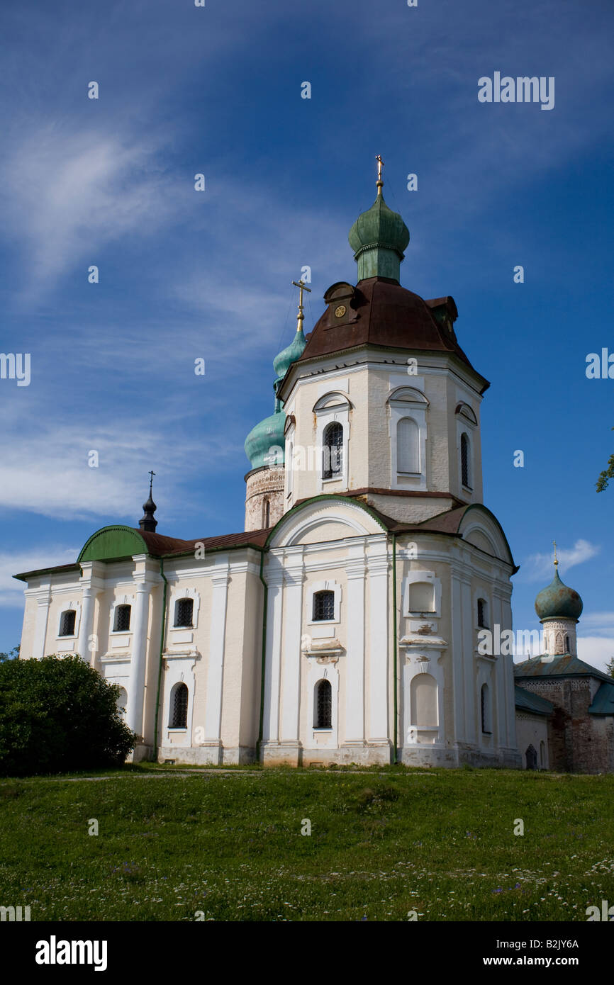 The Church of St. Kirill. Kirillo-Belozersky Monastery, town of Kirillov, Vologda region, Russia. Stock Photo