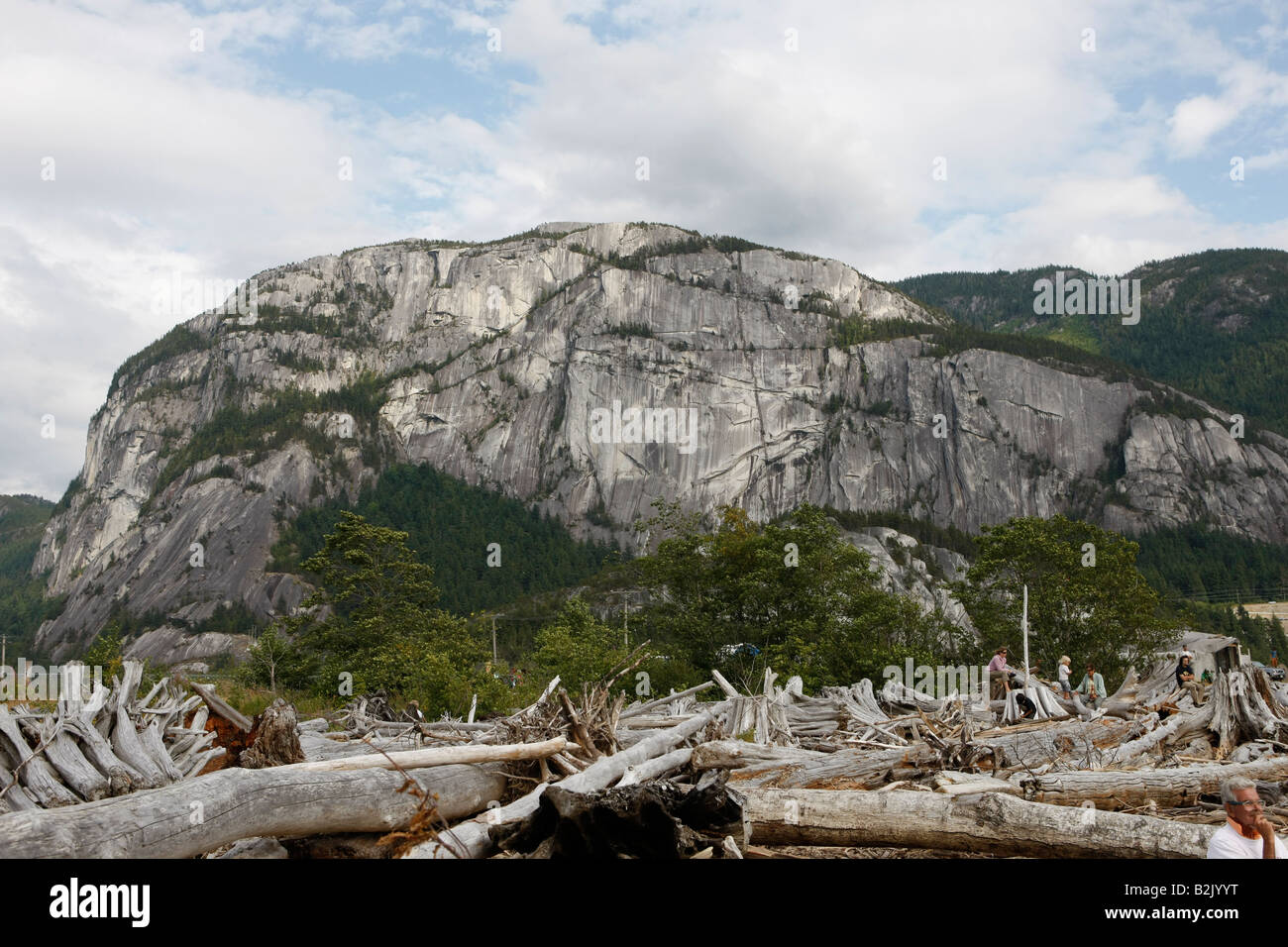 British Columbia Squamish cheif Stock Photo Alamy