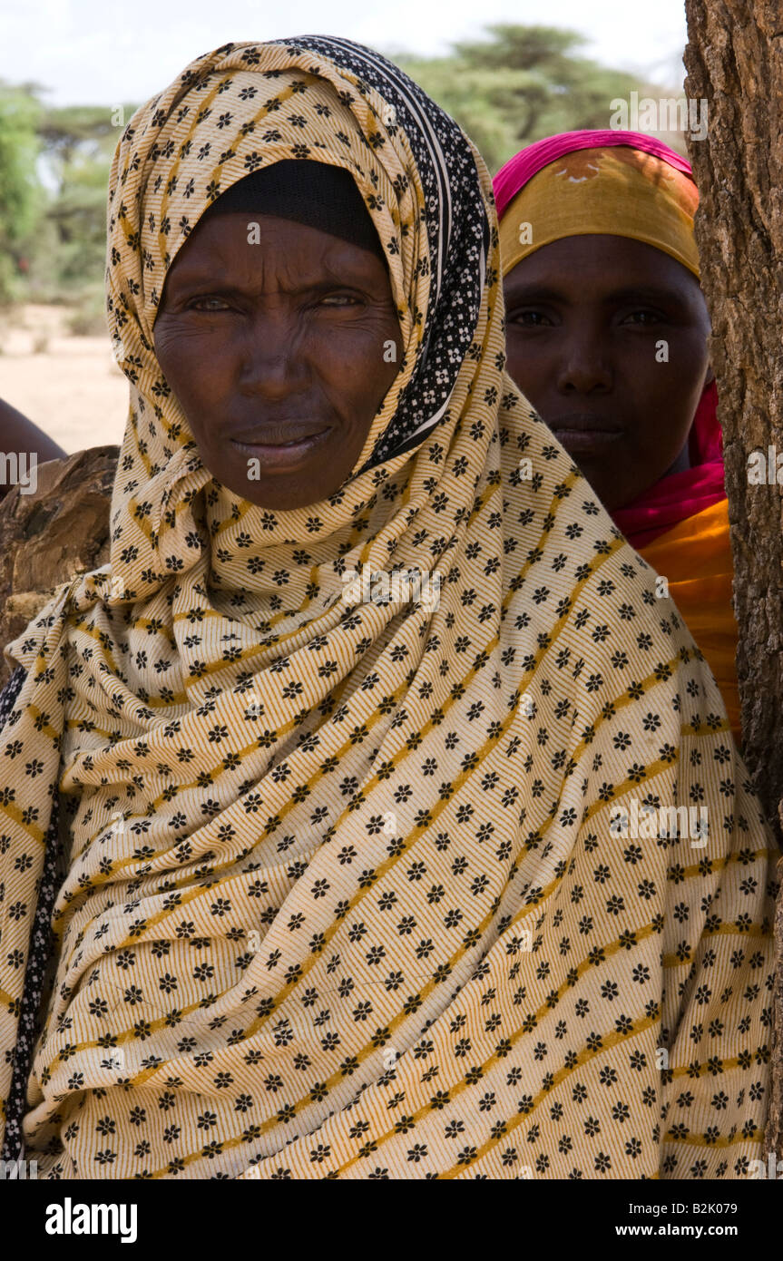 Somali people in Ethiopia, Africa. Stock Photo