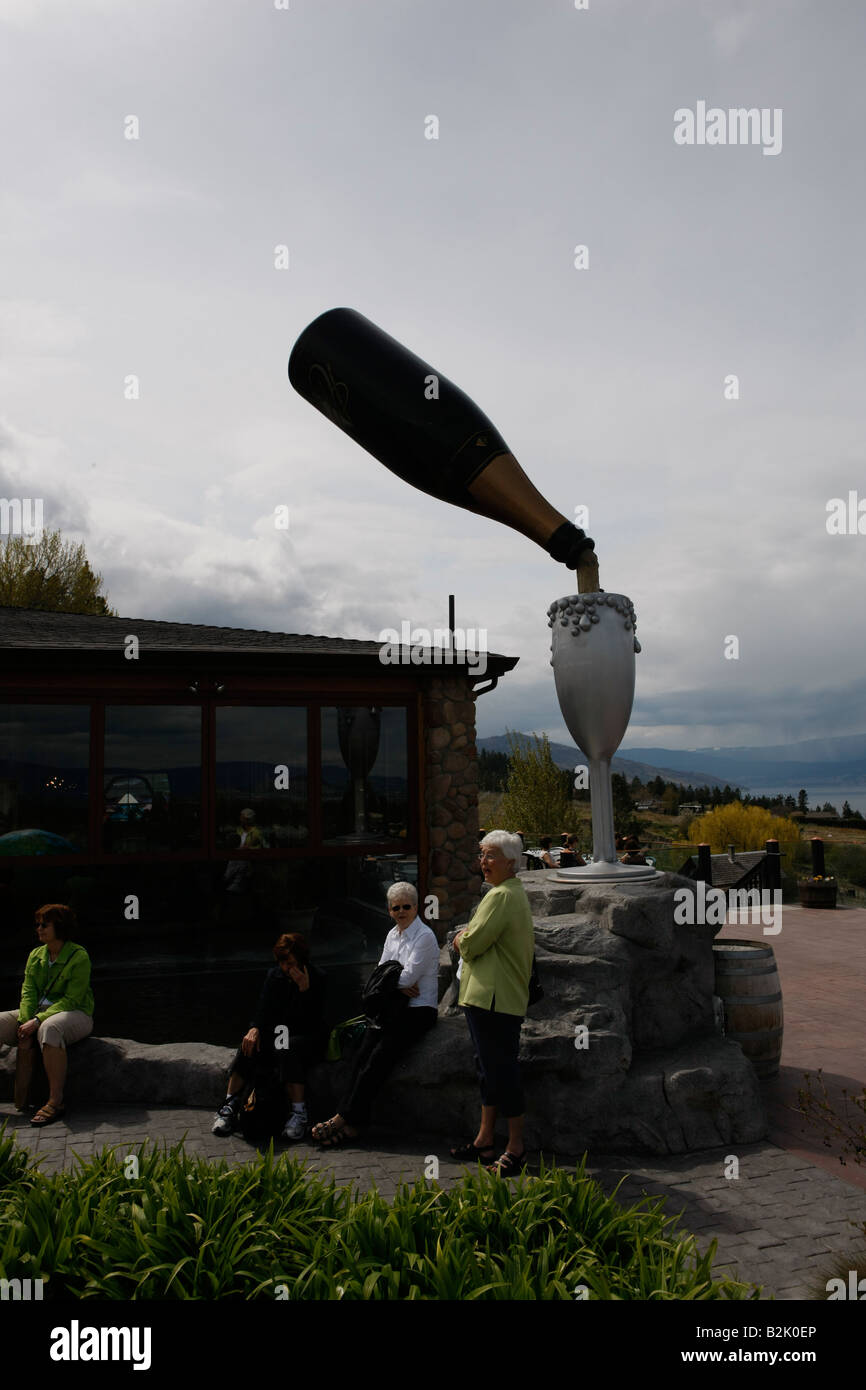 Giant wine bottle hires stock photography and images Alamy
