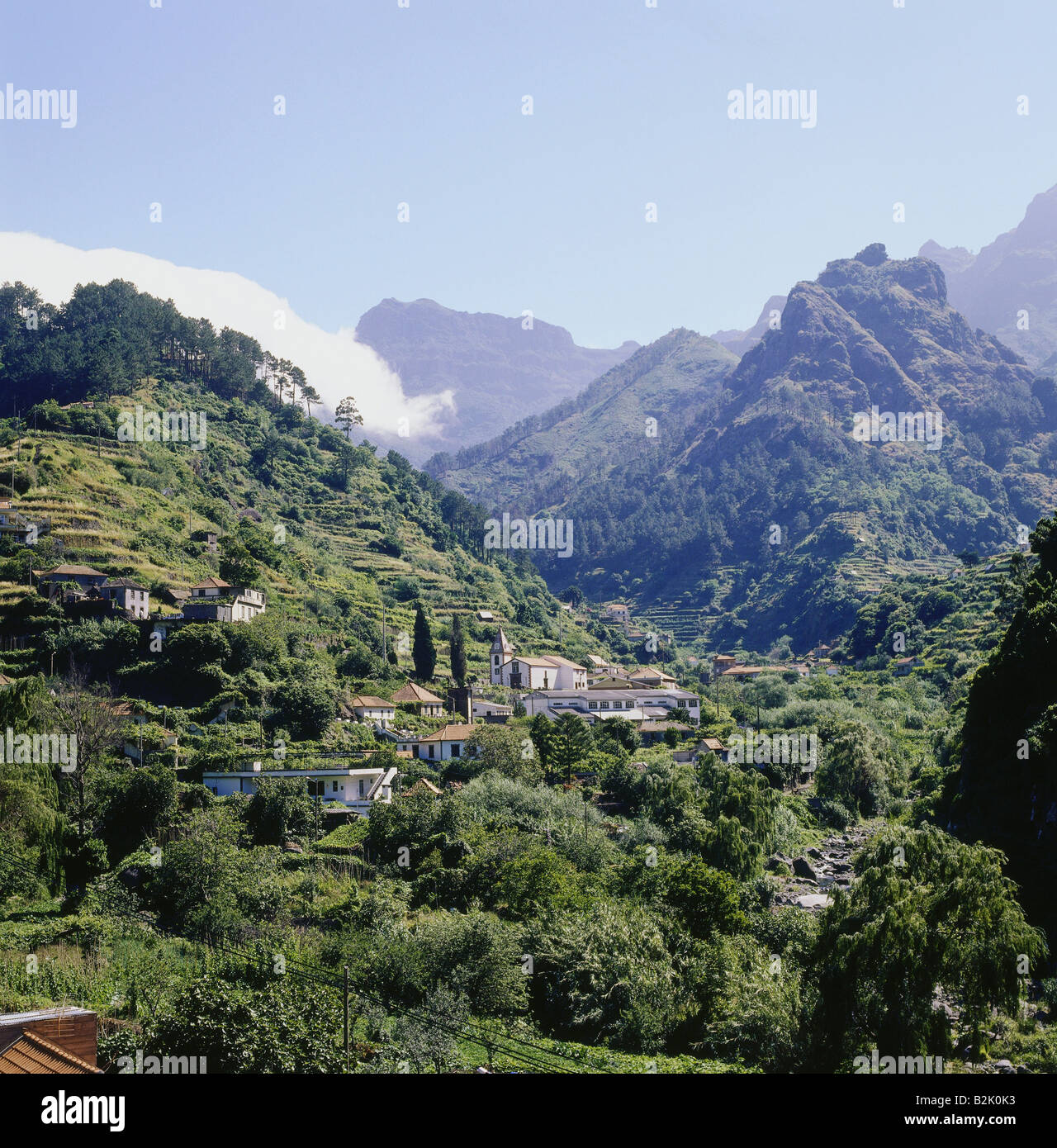 geography / travel, Portugal, Madeira, Serra de Agua, Europe, landscape, landscapes, mountain, mountains, Additional-Rights-Clearance-Info-Not-Available Stock Photo