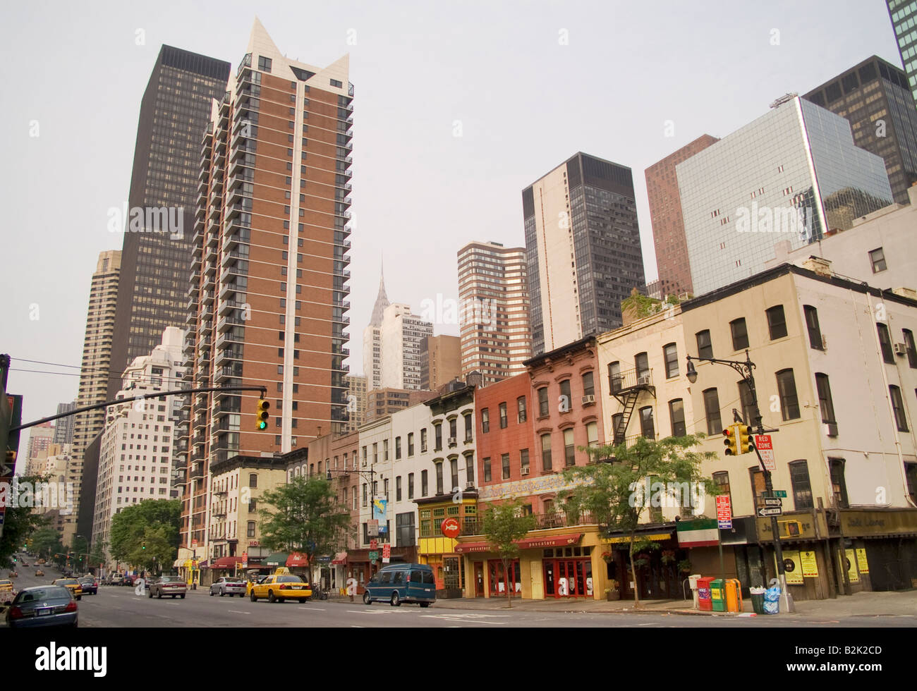 New York / 2. Avenue 51 Street East Stock Photo - Alamy