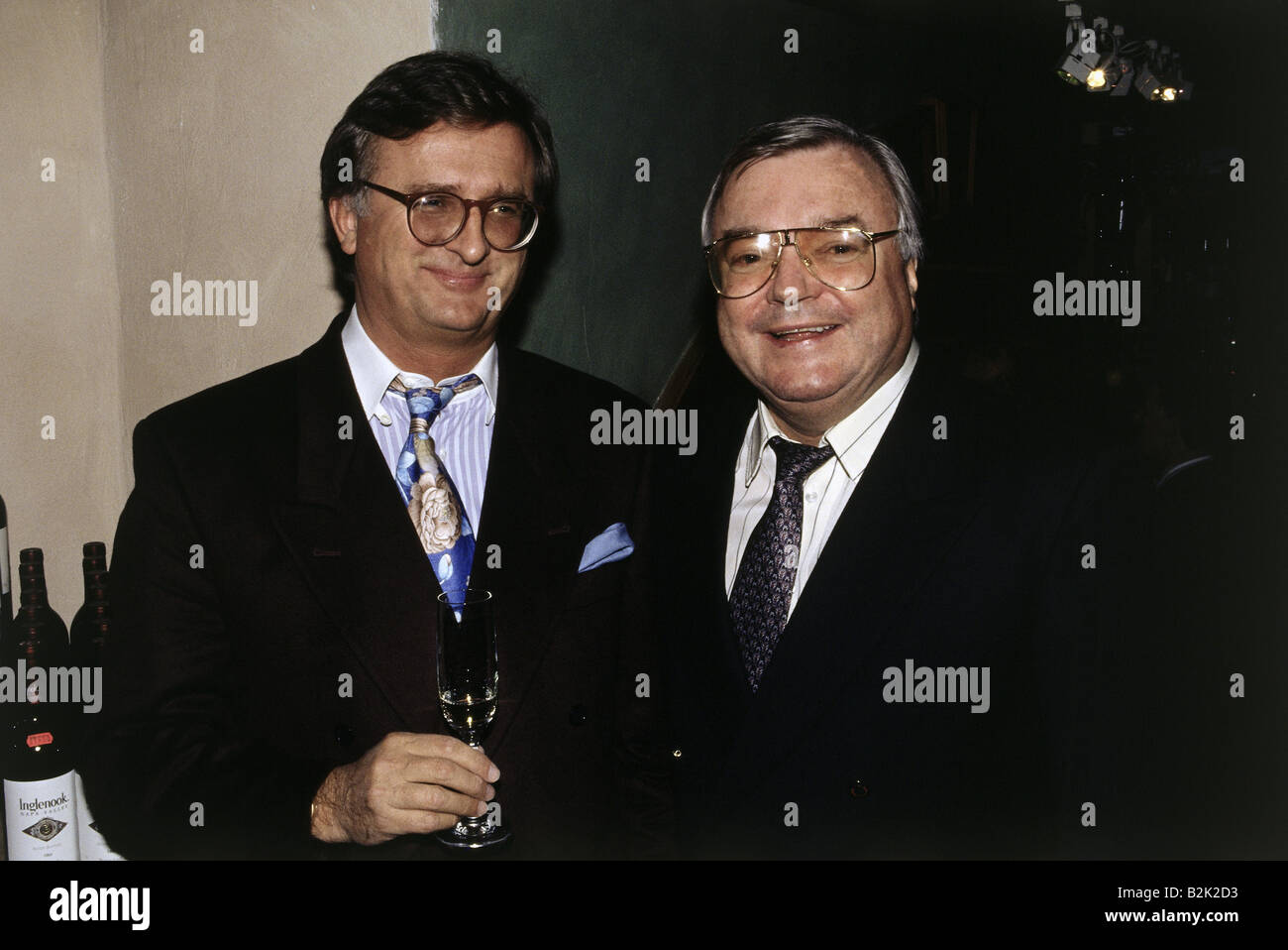 Rodenstock, Hardy, * 7.12.1941, German businessman (manager and publisher), half length, with NIP, 1990s, Stock Photo